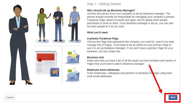 marvellouise how to create FB page for business